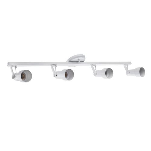 Spot Trilho Polipropileno Dital 4xE27 1 Metro Branco Infinity