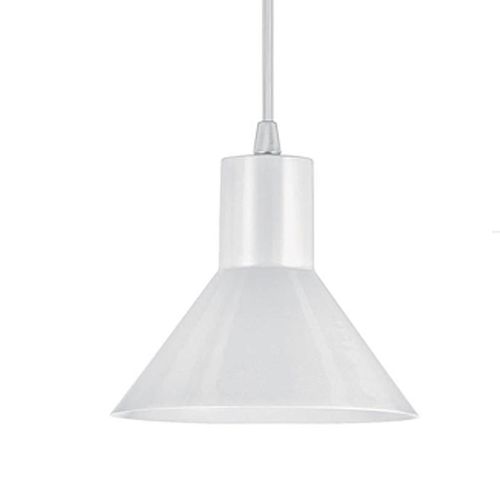 Pendente Alumínio Dital 1xE27 Branco Collor