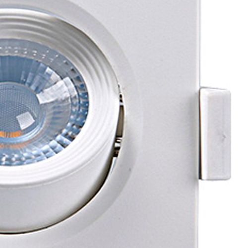 Spot Led Embutir Taschibra 3W Quadrado Alltop MR11 3000K 38°