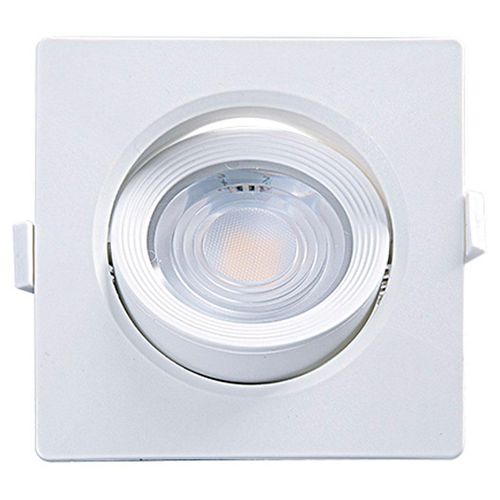 Spot Led Embutir Taschibra Quadrado Alltop Par20 7w 3000K 45°
