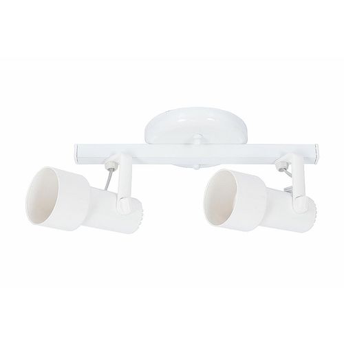 Spot Trilho Polipropileno Dital 2xE27 Branco Infinity