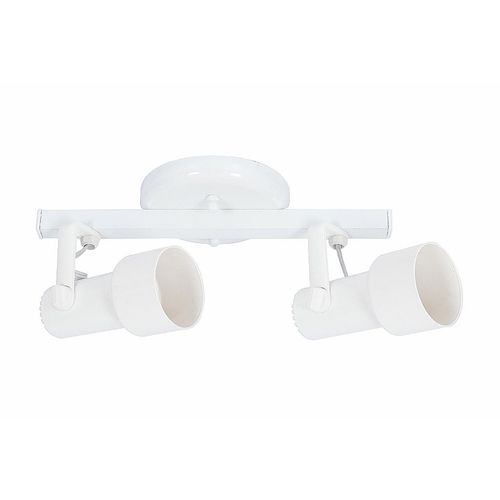 Spot Trilho Polipropileno Dital 2xE27 Branco Infinity