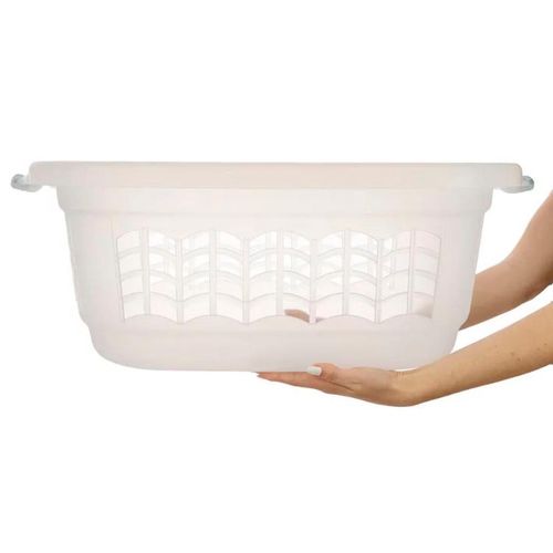 Cesto para Roupa Sanremo Hydrus Cristal 260 32L