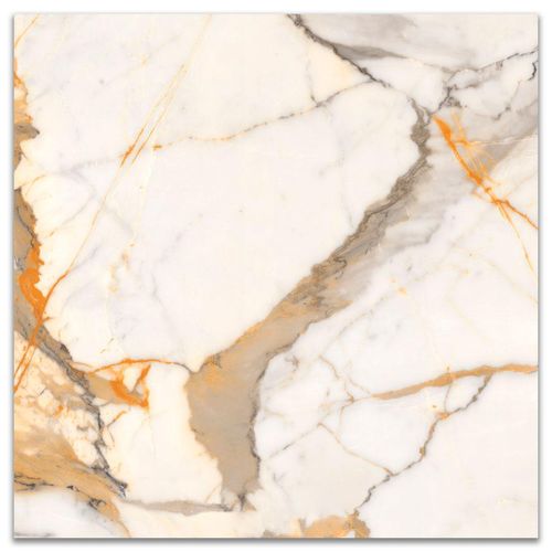 Cerâmica Acetinado Megalume Calacata Gold Retificado "A" 86x86cm