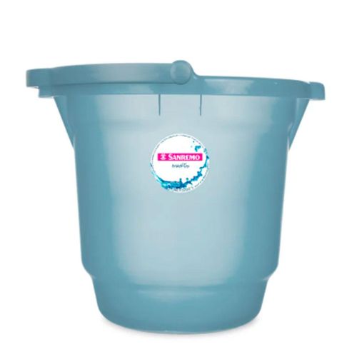 Balde de Plástico Sanremo Hydrus Azul 8,5 Litros