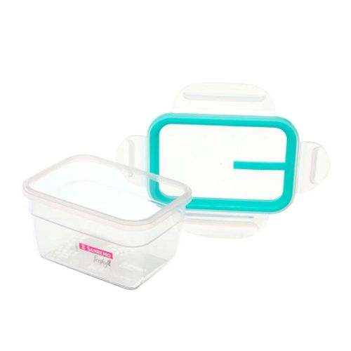 Pote Plástico Sanremo com Travas Verde 537ml