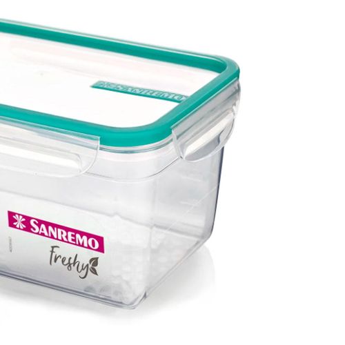 Pote Plástico Sanremo com Travas Verde 2L