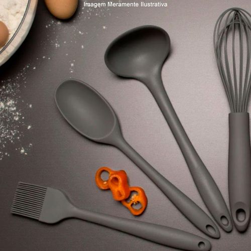 Pincel de Silicone Chef em Casa Chumbo