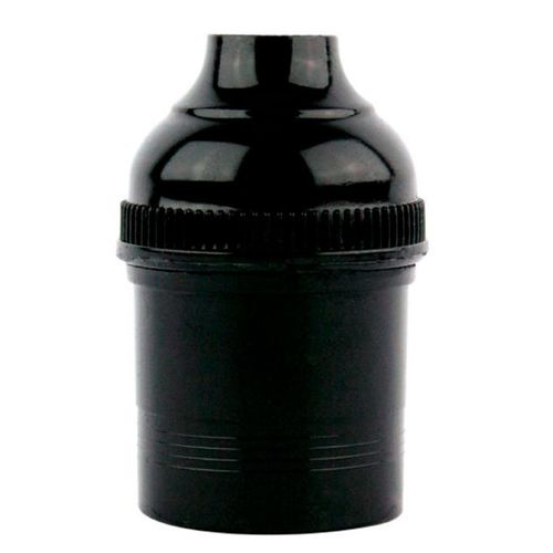 Bocal Baquelite sem Chave Baquelite Preto Foxlux