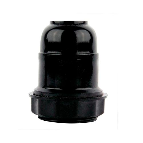 Bocal Termoplástico Foxlux Pendente Para Abajur Preto (AS)
