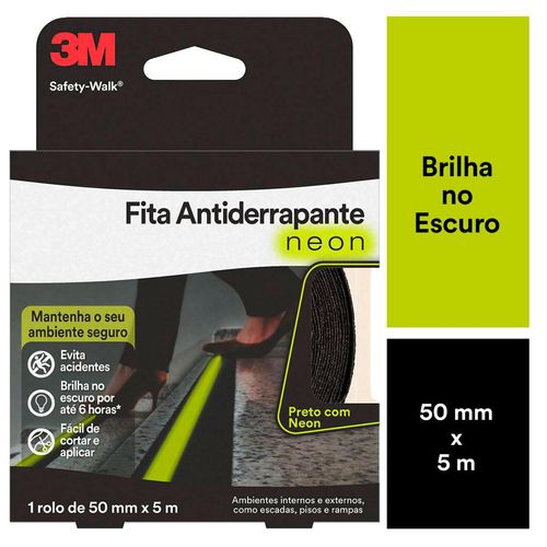 Fita Antiderrapante 3M Safety-Walk Neon 50mm x 5m
