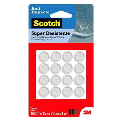 Anti Impacto 3M Scotch Redondo com 16 Peças G