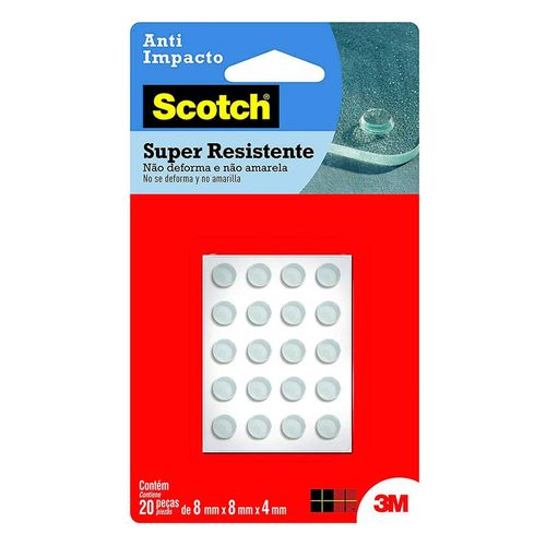 Anti Impacto 3M Scotch Redondo com 20 peças P