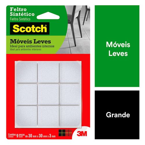 Feltro Sintético 3M Branco Branco G