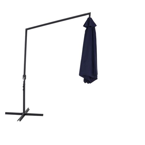 Ombrelone Suspenso Bel Veneza Azul com Base 300cm
