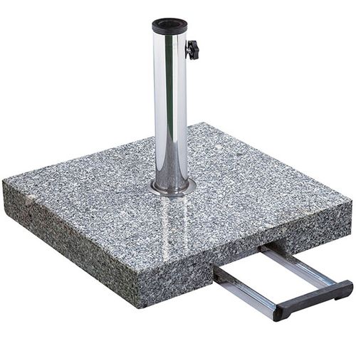 Base para Guarda-Sol Mor com Alça e Rodinhas Granito 30Kg