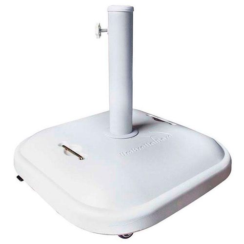 Base para Guarda-Sol Mor Quadrada de Concreto com Rodinhas 37Kg