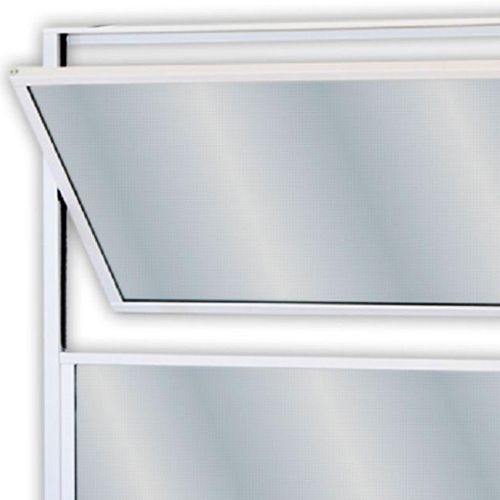 Janela Basculante de Alumínio Mgm Soft Branco 40x60