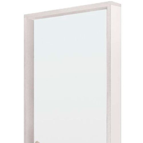 Kit Porta de Melamínico Mgm com Batente Regulável, Dobradica e Fechadura Interna Branca 64x215x16