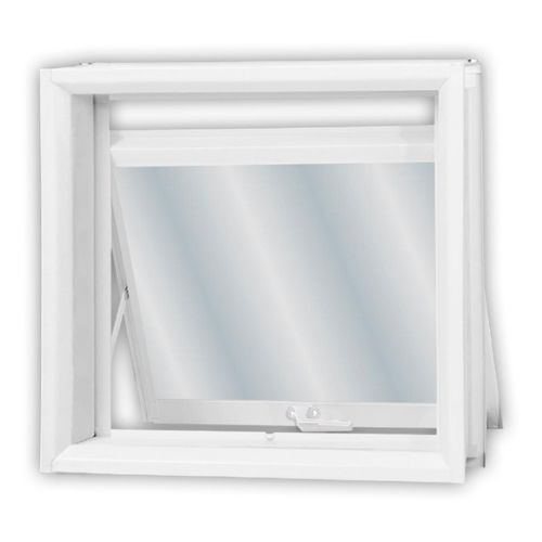 Janela Maxim-Ar de Aço Mgm com Vidro Branco 50x50x12