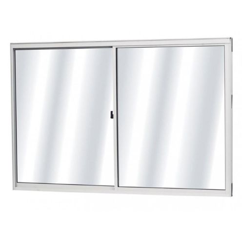 Janela Alumínio Mgm Soft com 2 Folhas 100x100