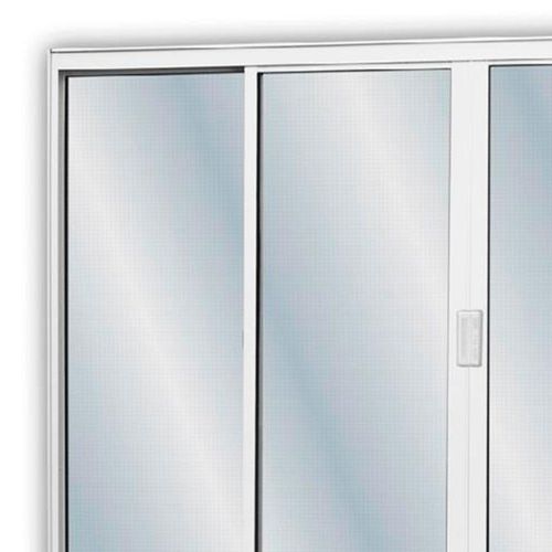 Janela Alumínio Mgm Soft com 4 Folhas sem Grade Branco 100x150x7,7