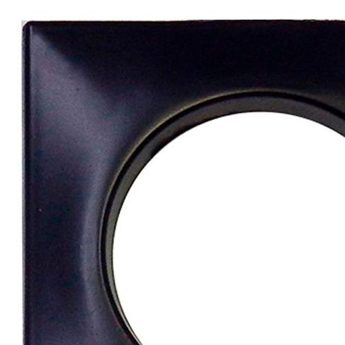Ilhós pretos quadrados da Balaroti são opção charmosa para suas cortinas. Conjunto com 10 unidades, compondo decoração.