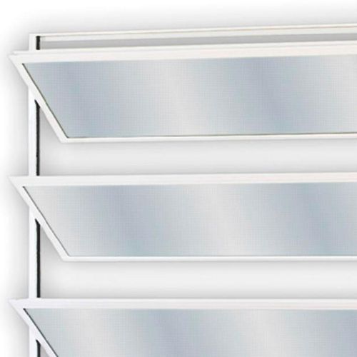 Janela Basculante de Alumínio Mgm Soft Branco 80x80