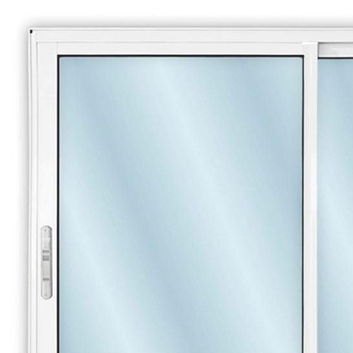 Janela de Alumínio Mgm Solida com 2 Folhas Móveis sem Grade Branco 100x120x9,5