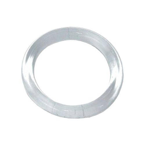 Argola Bella Arte para Cortina Polipropileno Média Cristal com 10 Peças