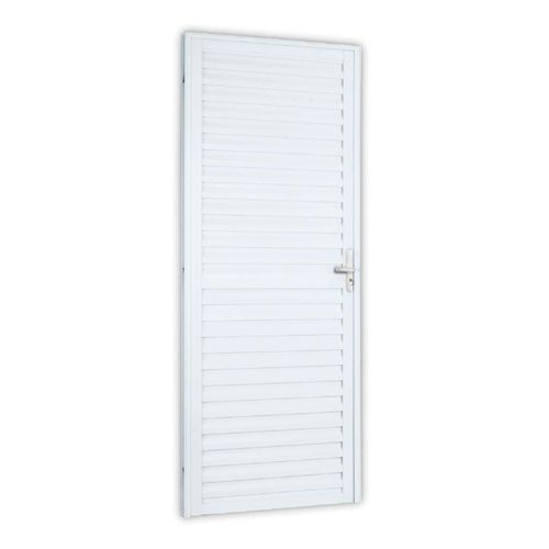 Porta de Alumínio Mista Mgm Laminada Soft Esquerda 210x70x4,5
