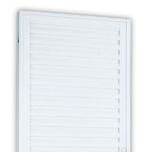 Porta de Alumínio Laminada Mista Mgm Soft Esquerda 210x80