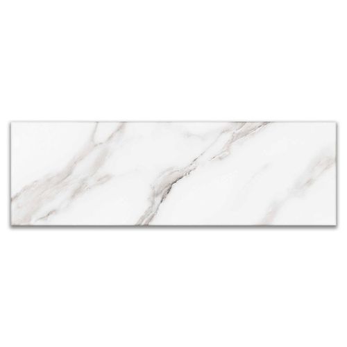 Porcelanato Acetinado Gabriella Brick Calacata Tradicional "A" 7,2x22cm