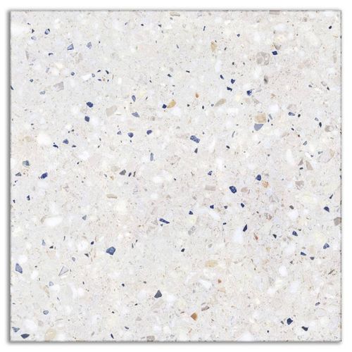 Porcelanato Acetinado Gabriella Terrazzo White "A" 20x20cm
