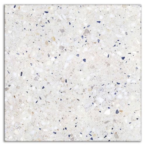 Porcelanato Acetinado Gabriella Terrazzo White "A" 20x20cm