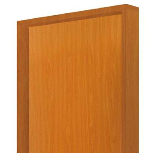 Kit Porta de Melamínico Mgm com Batente Regulável, Dobradica e Fechadura Externa Mogno 74x215x12