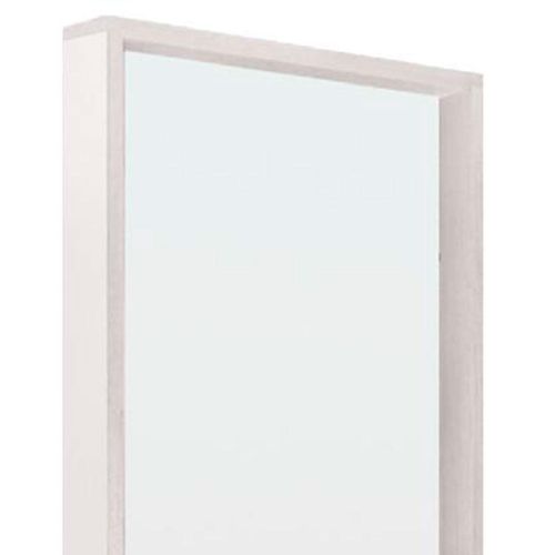 Kit Porta de Melamínico Mgm com Batente Regulável, Dobradiça e Fechadura Externa Branca 84x215x16cm