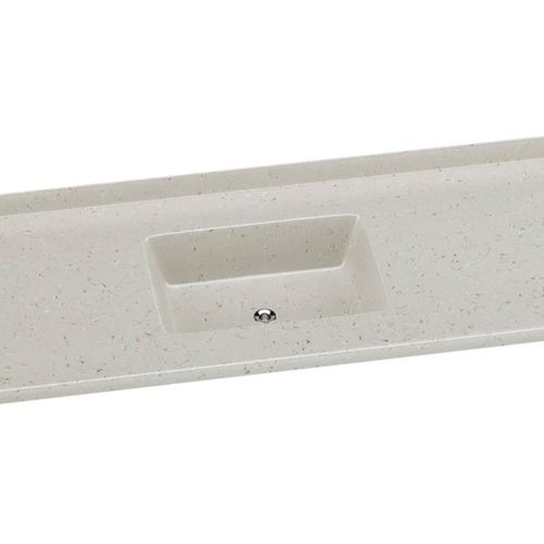 Pia Sintética Granitada A.J Rorato Standard Travertino 160x55cm