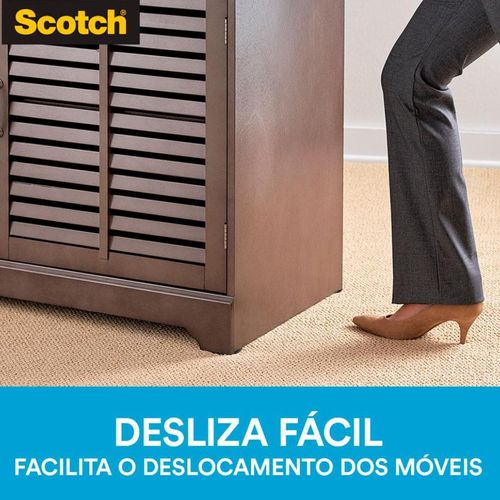 Feltro Sintético Quadrado 3M Scotch Pequeno Marrom