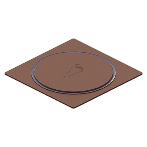 Ralo Click Inox Quadrado Real Corten 10cm