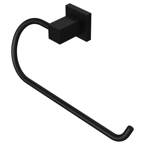 Porta Toalha Rosto Square Real Luxo Black