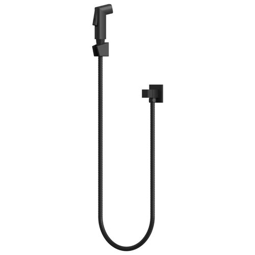 Ducha Higiênica 1/2" Quadrada Real Black