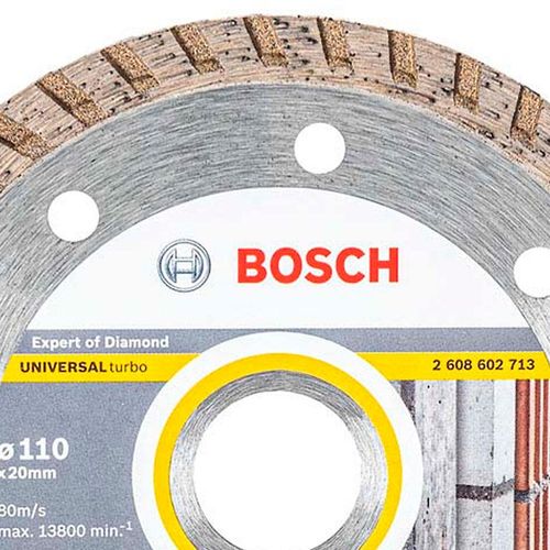Disco Diamantado turbo Bosch Expert for Universal Multimaterial 110x20x8mm
