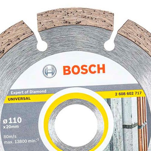 Disco diamantado segmentado Bosch Expert for Universal Multimaterial 110 x 20 x 8 mm 01 peça