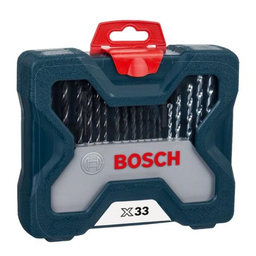 Kit de Pontas e Brocas Bosch X-Line 33 peças