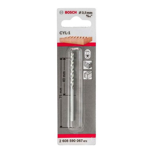 Broca Bosch para Concreto Impact 3,5mm
