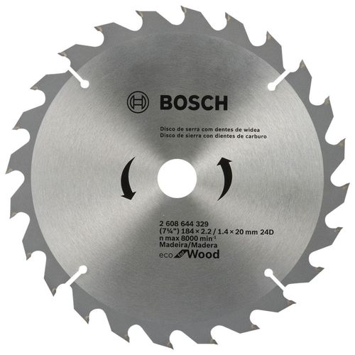 Disco Serra Circular Bosch Ecoline 184x20mm 40 Dentes
