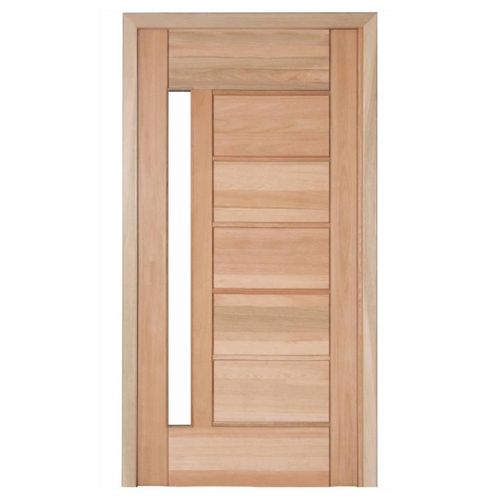 Porta Pivotante de Eucalipto Reck Completa 120x210x16cm