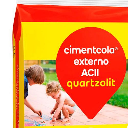 Argamassa AC2 Quartzolit Externo Cinza 20kg