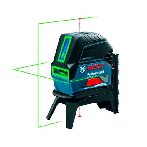 Nível Laser verde Bosch GCL 2-15 G 15m com Pontos de Prumo
